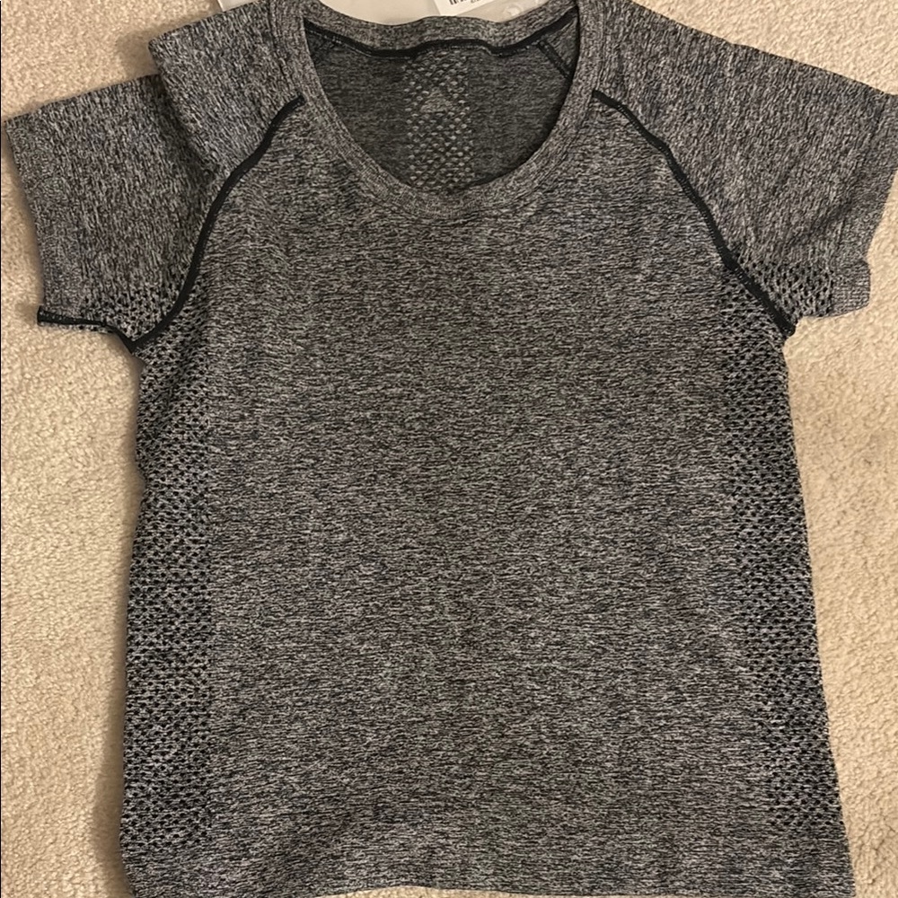 Vitality energy t-shirt. Midnight marl Short Sleeve Athletic Top